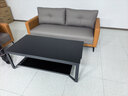 凡社茶几客厅 办公室家用沙发茶桌子 钢化玻璃茶几小户型现代简约茶机 实拍图
