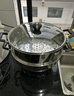 惠当家（Hui Dang Jia）电锅多功能电热锅电炒锅家用电蒸锅一体电煮锅加厚304不锈钢电火锅G08-30 实拍图