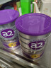 a2奶粉紫白金A2+DHA婴儿配方奶粉2段(6-12月)900g新西兰草饲认证 实拍图