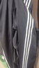 阿迪达斯（adidas）长裤男女春季宽松透气直筒裤跑步运动防风休闲裤  蓝白 L 实拍图