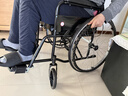 怡辉（YIHUI）轮椅瘫痪老人专用出行带坐便器可大小便轻便折叠便携式骨折代步车 实拍图