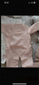 童泰婴儿衣服新生儿连体衣秋冬季夹棉保暖宝宝衣服纯棉蝴蝶哈衣2件装 粉色小兔 52cm 实拍图