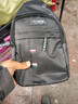 男士胸包户外运动小挎包休闲时尚牛津布单肩斜挎包男包胸前小背包 黑色BJ506-1 实拍图