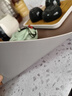 南柯一梦防烫防水防油儿童餐垫双面西餐垫皮革桌垫酒店餐盘垫家用杯子垫 卡其丨银灰【双面双色可用】 【1只装】30*45cm 实拍图
