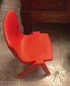 华恺之星 塑料凳 家用小板凳换鞋凳子 宝宝餐椅学习椅靠背椅子HK5601红色 实拍图