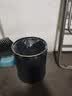 本迪不锈钢压圈垃圾桶10L大号黑色酒店带内桶双层烤漆阻燃金属垃圾桶 实拍图