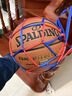 斯伯丁（SPALDING）篮球5号室内外耐磨兼用五号PU材质青少年儿童篮球77-476Y5 实拍图