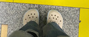 CROCS卡骆驰贝雅卡骆班洞洞鞋轻便耐磨拖鞋一脚蹬休闲鞋|205089 矿物蓝-4JQ 37 /38(230mm) 实拍图