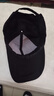 【热巴同款】加大棒球帽帽子男女大头围显脸小春夏字母百搭棒球帽 侧标-黑色 实拍图