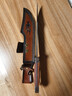 利刀斋户外刀一体龙骨多功能野外生存高硬度防身便携家用露营排障刀具 实拍图