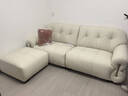 冬熊棉花糖真皮沙发法式奶油风小户型客厅轻奢头层牛皮云朵沙发 【三人位2.2米】 进口纳帕头层牛皮【尊享版-升级靠感-EV重型框架】 实拍图