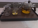 泥也玻璃茶具泡茶壶茶具套装家用2026新款喝茶杯套装玻璃茶具加厚茶杯 实拍图