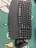 罗技（Logitech）Wave Combo 无线人体工学键鼠套装 垂直鼠标 无线蓝牙鼠标 办公键盘 无线键盘 蓝牙键盘 黑色 实拍图