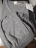 红豆内衣男7A抑菌升级秋衣秋裤纯棉套装圆领薄款打底保暖内衣 实拍图