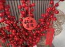 美维斯客厅发财果摆件招财红果电视柜玄关中式乔迁新居礼物结婚装饰礼品 缘起花瓶【发财果+银杏】 实拍图