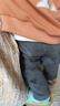优衣库婴幼儿宝宝摇粒绒紧身裤打底裤内里加绒裤478432 478432/08深灰色 90 实拍图