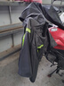 全燕（Q QUANYAN）雨衣雨裤套装男女电动摩托车雨衣双层分体式成人水衣骑行外卖雨服 黑搭绿-双帽檐可拆卸 3XL码 升级防水裤裆+赠运费险 实拍图