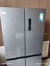 华凌美的出品华凌426十字双开门冰箱超薄风冷无霜一级能效双变频对开多门四门京东自营HR-426WSP 实拍图