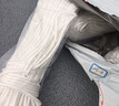九千谷尼龙绳 6mm*100米 白色打包绳 打包带 高强度捆绑捆扎绳 包芯耐磨抗老化尼龙扎带 编织绳晾衣绳包装绳 实拍图