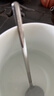 onlycook304不锈钢长柄搅拌勺小汤匙调料咖啡勺子加长创意冰勺甜品蜂蜜勺 实拍图