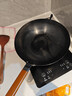 美的（Midea）铁锅炒锅 无涂层精铁炒菜锅煎锅家用燃气灶电磁炉通用礼品 实拍图