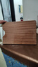 京东京造 菜板 砧案板切菜家用双面实木抗菌 【乌檀整木】40*27*2.5cm 实拍图