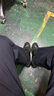 稻草人商务休闲鞋男士皮鞋男正装鞋德比鞋英伦百搭 黑色 39  实拍图