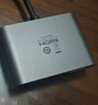 绿联USB3.0转HDMI/VGA转换器 扩展坞高清一分二分配器适用笔记本电脑显卡接电视投影仪转接线20518 实拍图