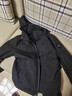 熊猫相伴冲锋衣女三合一可拆卸羊毛内胆春秋冬季新款小个子黑色外套防风衣 实拍图