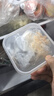 【10只装】冰箱保鲜盒食品级冷冻收纳盒微波炉饭盒便当盒学生 可冷冻收纳盒 3个装 350ml 实拍图