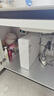 美的（Midea）净水器【高性价比白月光】0阻垢剂 家用长效反渗透RO直饮过滤器 厨房专用台下用净水机 数显双出水 【白月光1000G】5年RO膜 机械龙头 实拍图