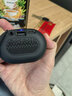 惠普（HP）蓝牙音响音箱 迷你低音炮家用便携音响立体声高音质音箱户外音乐播放器 电脑台式机桌面 S01黑色 实拍图