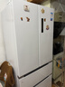 美的（Midea）508L法式四开门冰箱双系统循环一级能效除菌净味风冷大容量以旧换新白色BCD-508WTPZM(E) 国家补贴 实拍图