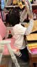 奇妙屋儿童学习椅小学生家用写字学习椅子可升降坐姿椅餐学椅成长椅 Z4-桃夭粉丨碳钢双三角椅腿稳定丨耐污防磨 实拍图