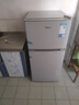 美的（Midea）112L两门小冰箱灰色双温小冰箱迷你家用宿舍租房灵活摆放节能低音深冷速冻 BCD-112CM 实拍图