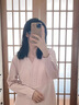 雅特茂月子服纯夏季产后棉孕妇睡衣款产妇待产喂奶哺乳家居服 四季180g（送胸垫）柔雾浅紫1450 L 实拍图