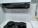 海尔（Haier）统帅懒人V1系列烟灶套装 抽吸排油烟机 30m³ 变频双巡航180min双边定时 5.2kw家用台嵌两用燃气灶 实拍图