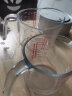 菲内克斯钢化玻璃量杯耐高温带刻度家用烘焙牛奶杯 1000ml 实拍图