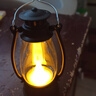 【露营灯】创意复古手提小夜灯网红迷你氛围小马灯桌面摆拍油灯 复古手提小夜灯【黑色1个】 实拍图