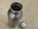 莱诺水杯茶杯316不锈钢单层加厚不保温杯大容量户外便携骑行全钢水杯 【316全钢】500ml 实拍图