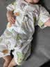 夏季婴儿衣服纯棉短袖连体衣女男宝宝哈衣爬爬服0-2岁婴幼儿服饰 小恐龙 73cm 实拍图