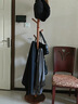 家逸全实木衣架落地衣帽架卧室挂衣架专用客厅竖型挂衣服办公挂包架子 实拍图