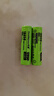 倍量（Doublepow）18650锂电池12950mWh尖头2节3.7V-4.2V通用可充电锂电池强光手电筒专用 实拍图