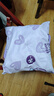 双面抱枕正方形沙发靠垫套床头靠背含芯腰枕靠枕套 颜色图案随机 含枕芯 1个 实拍图