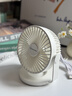 赛亿电风扇小风扇小台扇迷你USB手持便携电风扇小型学生宿舍床头办公室轻音桌面扇小型可车载风扇 实拍图