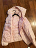 361°儿童轻薄羽绒服25冬男女中大童防风保暖外套N32341901 粉150 实拍图