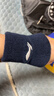 李宁（LI-NING）护腕男女专业运动扭伤防护篮球健身羽毛球擦汗高弹拉伸护手腕套 198藏青色 均码【一只装】 实拍图