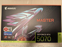 技嘉（GIGABYTE）5070显卡 超级雕 GeForce RTX 5070 AORUS MASTER OC 12G DLSS4游戏设计OpenClaw龙虾本地部署显卡 实拍图