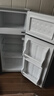 荣事达（Royalstar）小冰箱 租房用小型家用双门电冰箱宿舍冷藏冷冻两用节能 86A158【一级能效】【三天约一度电】银 实拍图