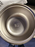 苏泊尔（SUPOR）辅食碗婴儿注水保温碗 真空保温碗316L不锈钢碗宝宝餐具吸盘碗 实拍图